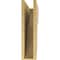 Ekena Millwork 5"W x 20"D x 20"H Thin Crestline Rough Cedar Woodgrain TimberThane Corbel, Primed Tan CORUR05X20X20CRERCPR - alternate 6